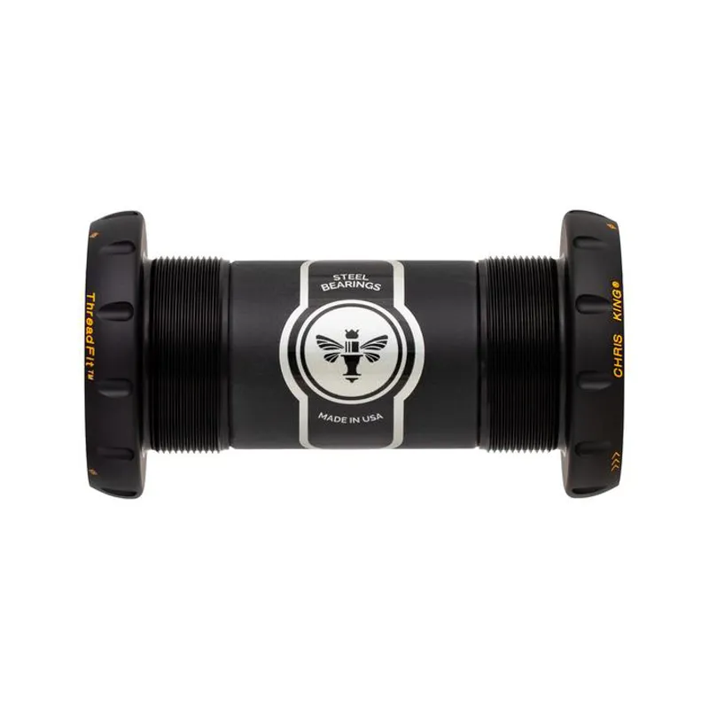 Chris King ThreadFit 30 Bottom Bracket Two Tone Black/Gold 68-73mm